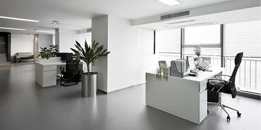Simple and Stylish Office Environment